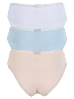 Power Flower Confezione da 3 slip donna in cotone