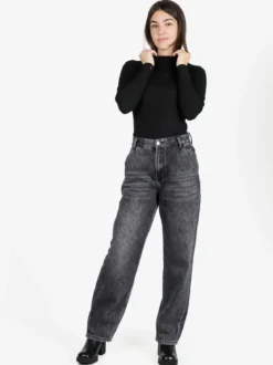 Ppt Style Pullover donna in maglia con collo a lupetto