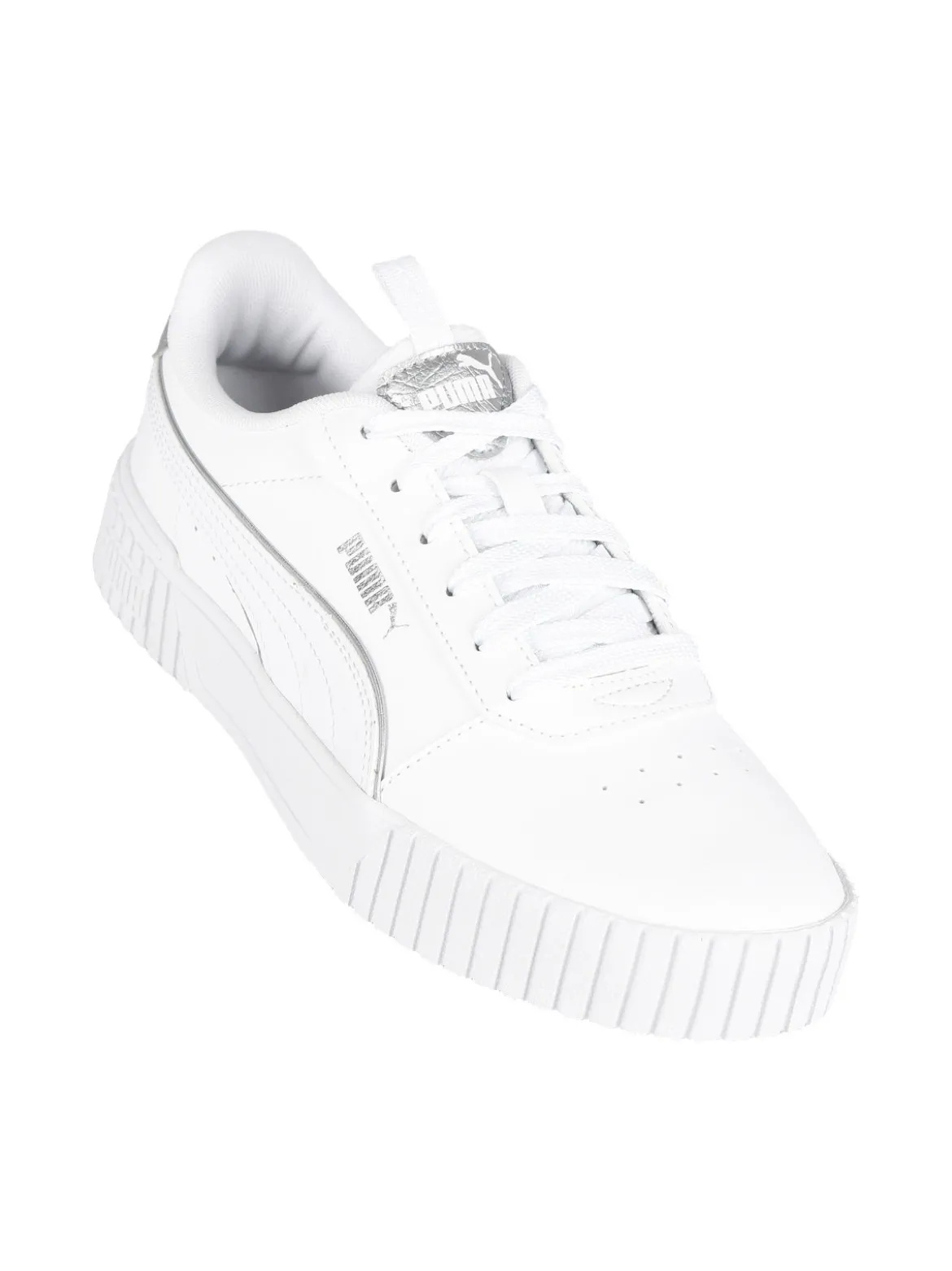 Puma Carina 2.0 Pop Up Mtllcs Sneakers con platform da ragazza