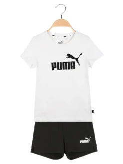 Puma Completo sportivo da bambina in cotone