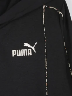 Puma ESS+ANIMAL FZ HOODED SUIT Completo tuta da ragazza - nero