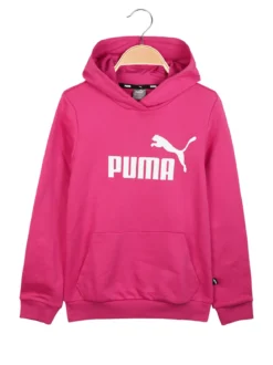 Puma ESS LOGO Felpa leggera da ragazza con cappuccio