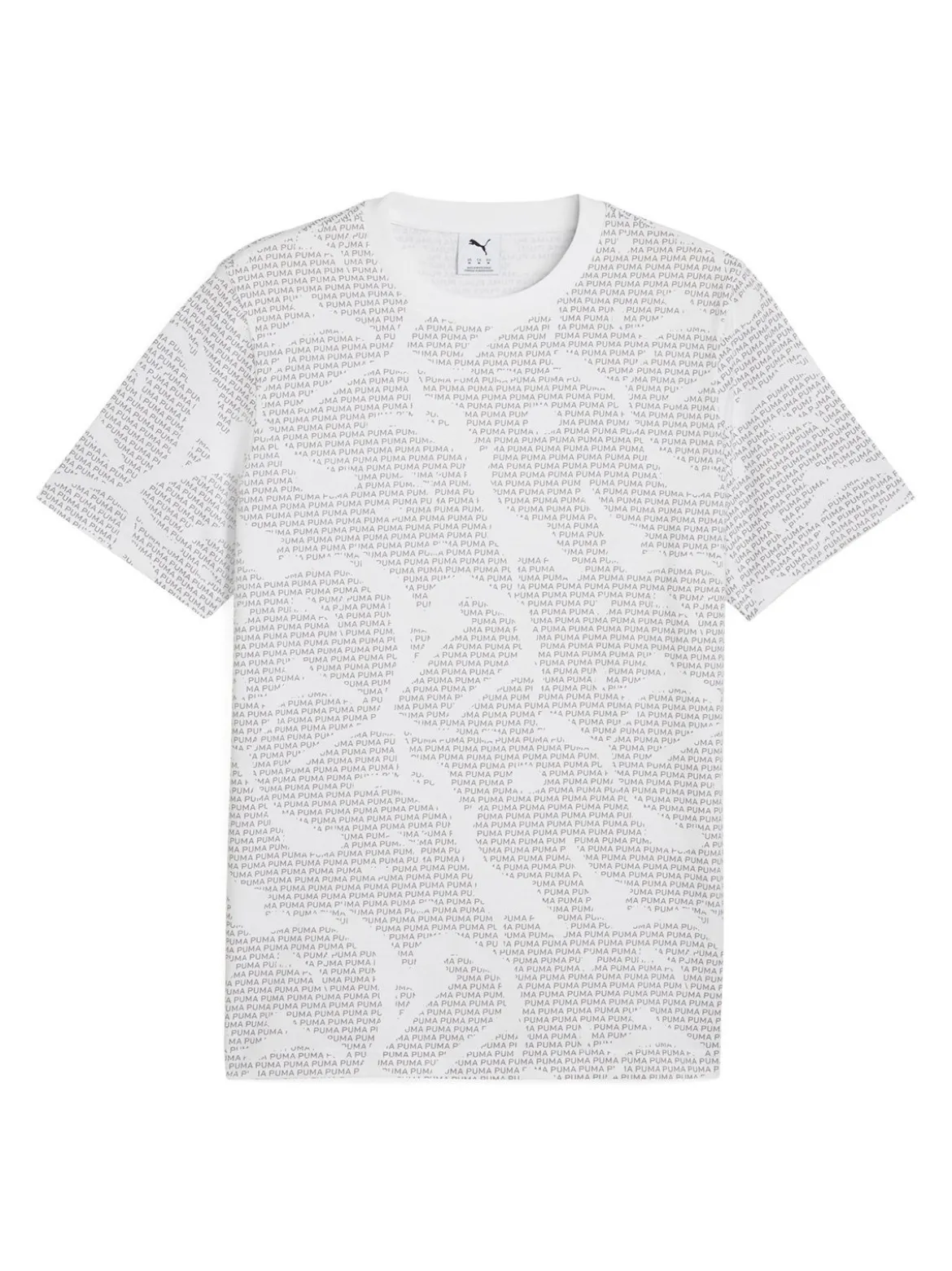 Puma ESS LOGO LAB AOP T-shirt da uomo - bianco