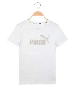 Puma ESS + LOGO TEE T-shirt sportiva da ragazza