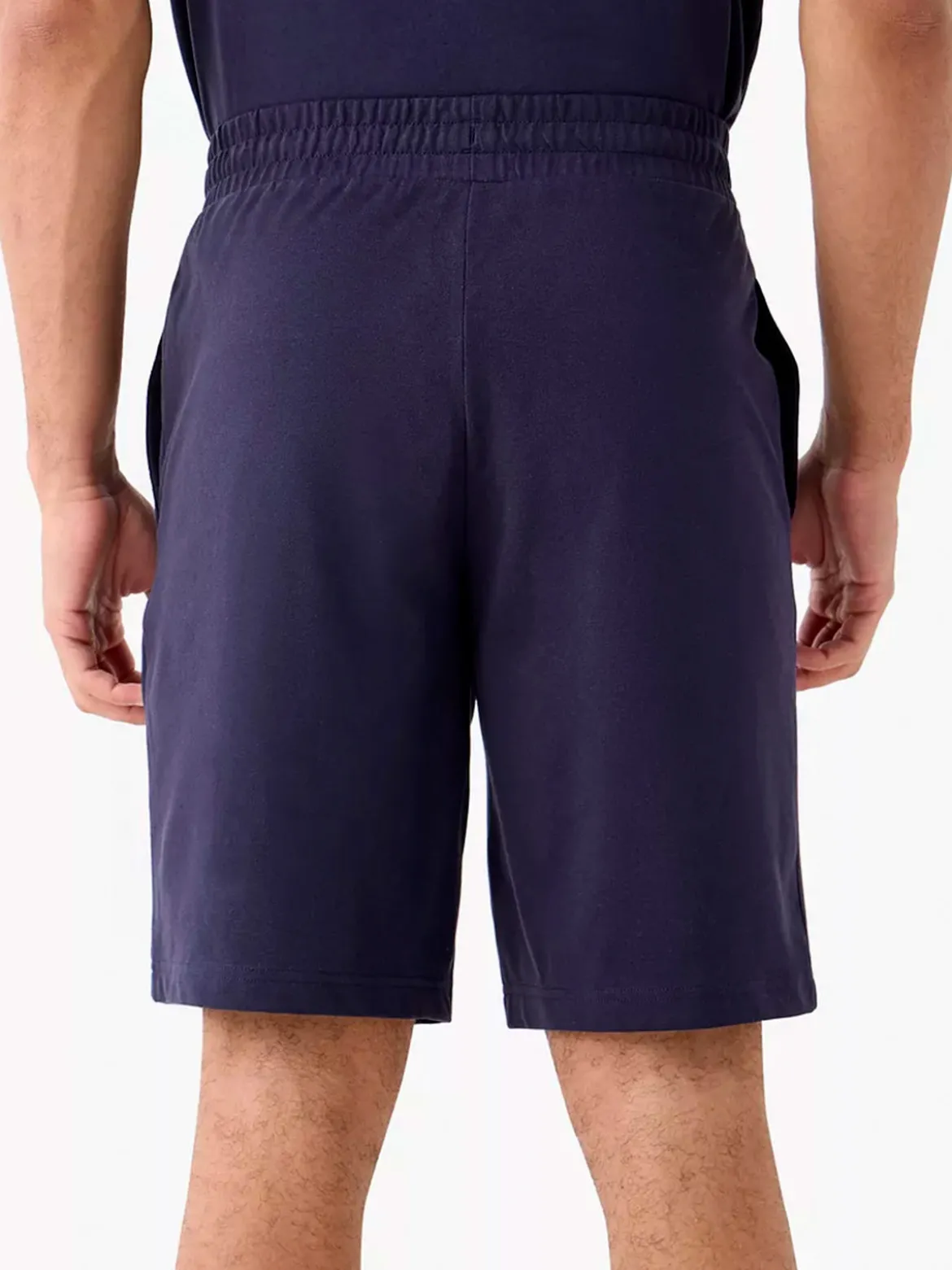 Puma ESS No.1 LOGO JERSEY Shorts da uomo - blu scuro