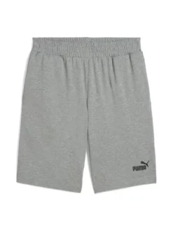 Puma ESS No.1 LOGO JERSEY Shorts da uomo - grigio