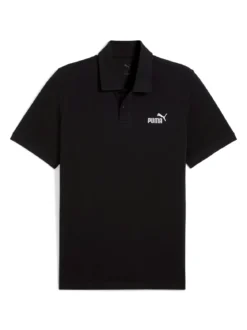 Puma ESS No.1 Logo piquet Polo uomo maniche corte - nero