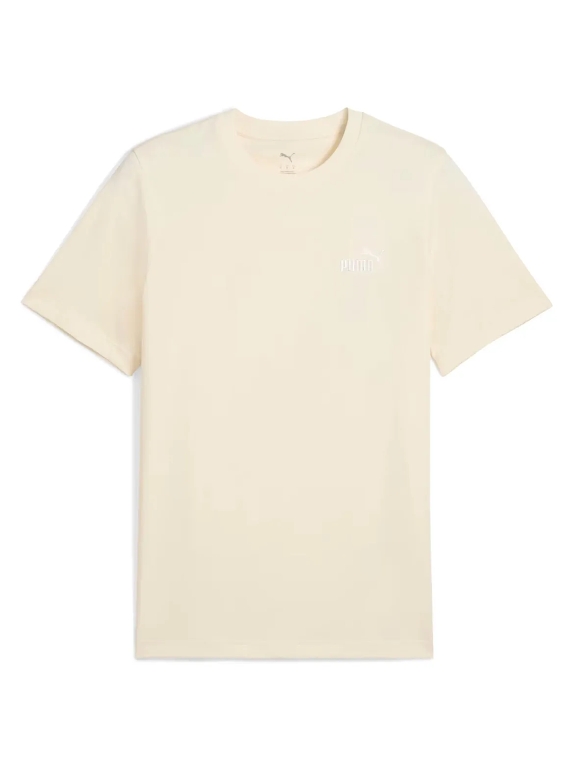 Puma ESS Small No.1 Logo Tee T-shirt uomo - panna