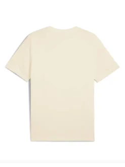 Puma ESS Small No.1 Logo Tee T-shirt uomo - panna