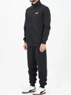 Puma ESS SWEAT SUIT Completo tuta uomo invernale full zip - nero