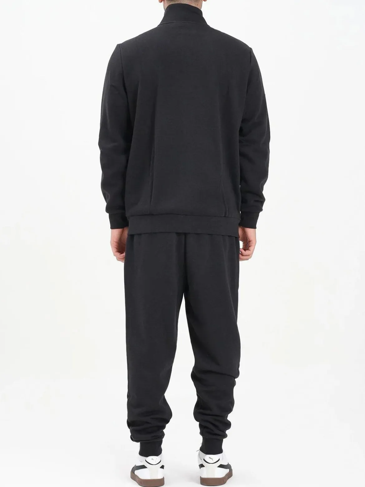 Puma ESS SWEAT SUIT Completo tuta uomo invernale full zip - nero
