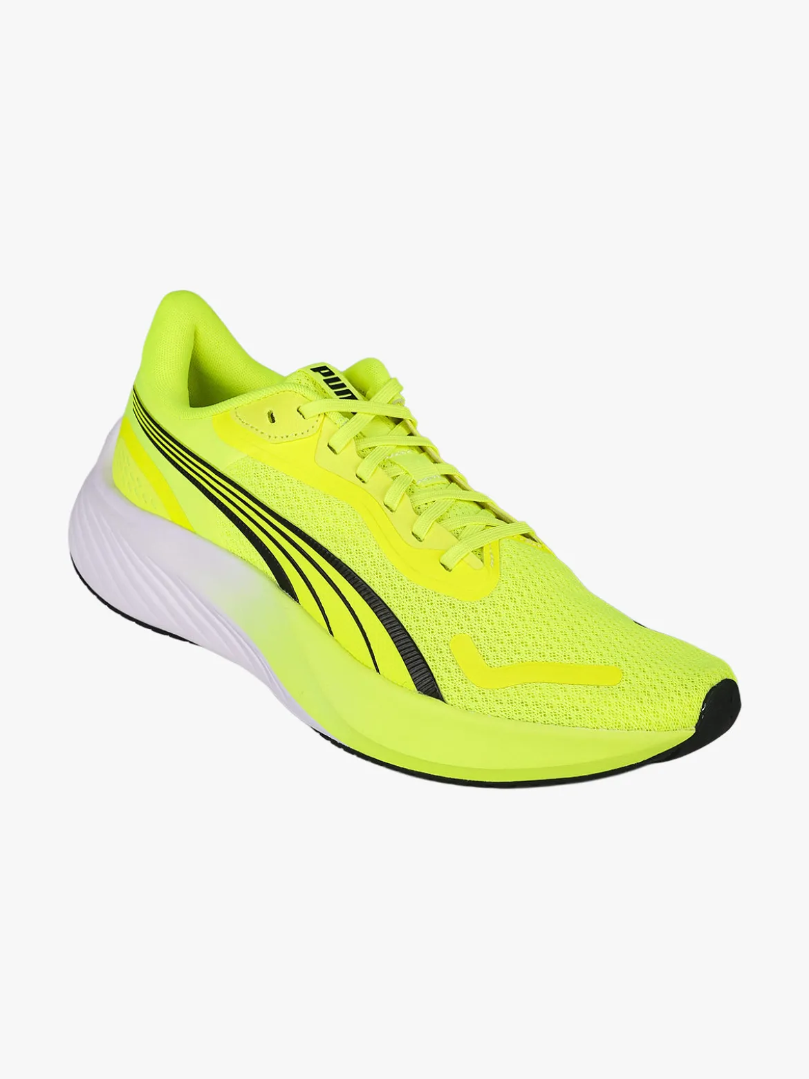Puma POUNCE LITE Sneakers running da uomo - giallo