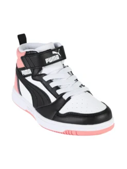 Puma Rebound v6 Mid Sneakers alte da bambina