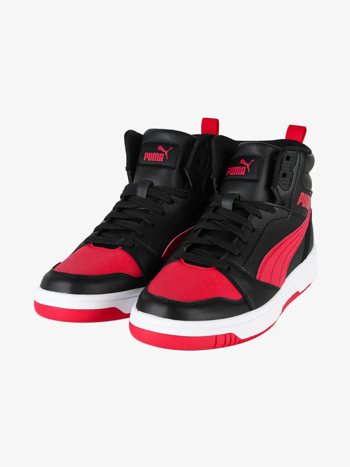 Puma Rebound v6 Mid sneakers alte da ragazzo bicolore