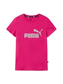 Puma T-shirt da ragazza con logo glitter