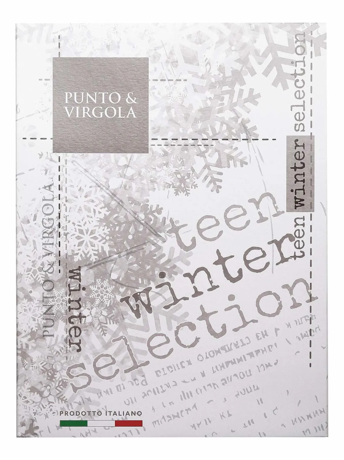 Punto & Virgola Pigiama lungo felpato da ragazza