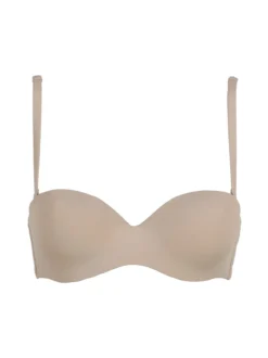 Pura ANNA Reggiseno a fascia imbottito coppa B con ferretto