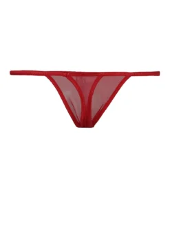 Pura Baby doll + perizoma completo intimo rosso