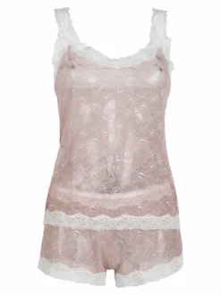 Pura Luxury P0610C Top intimo pizzo + culotte