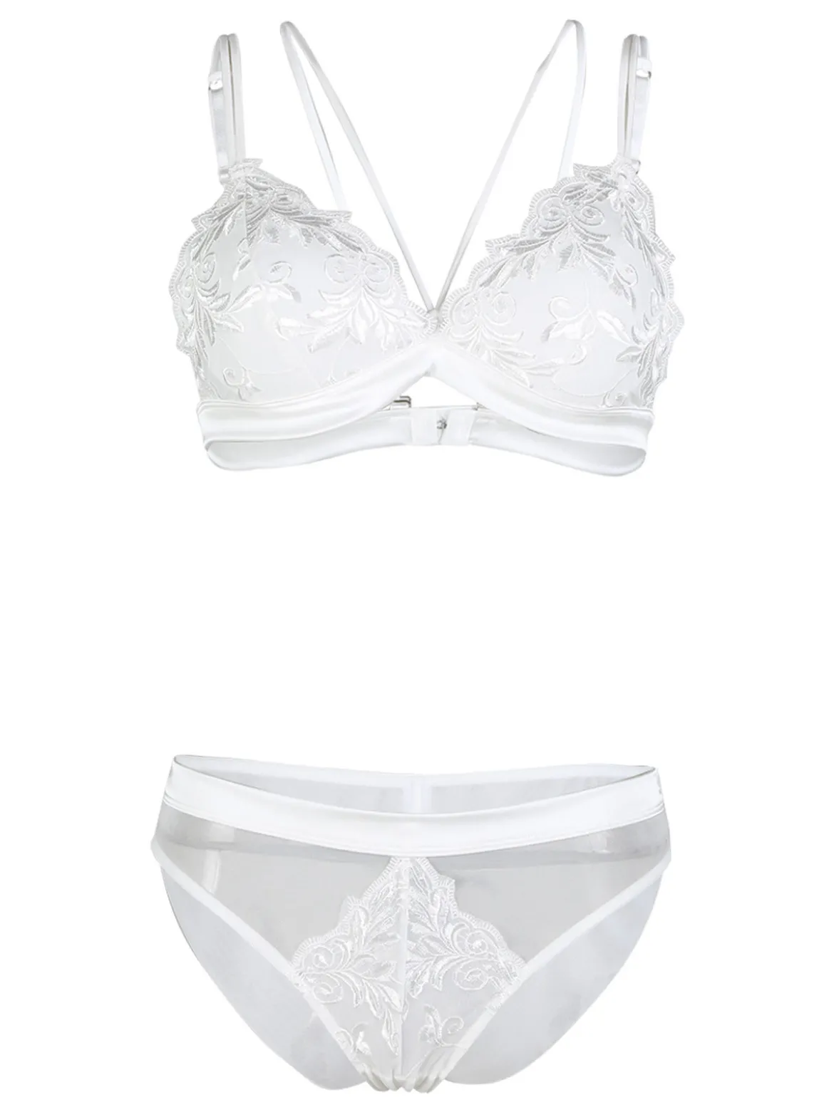Pura P0812C Completo intimo donna triangolo + brasiliano