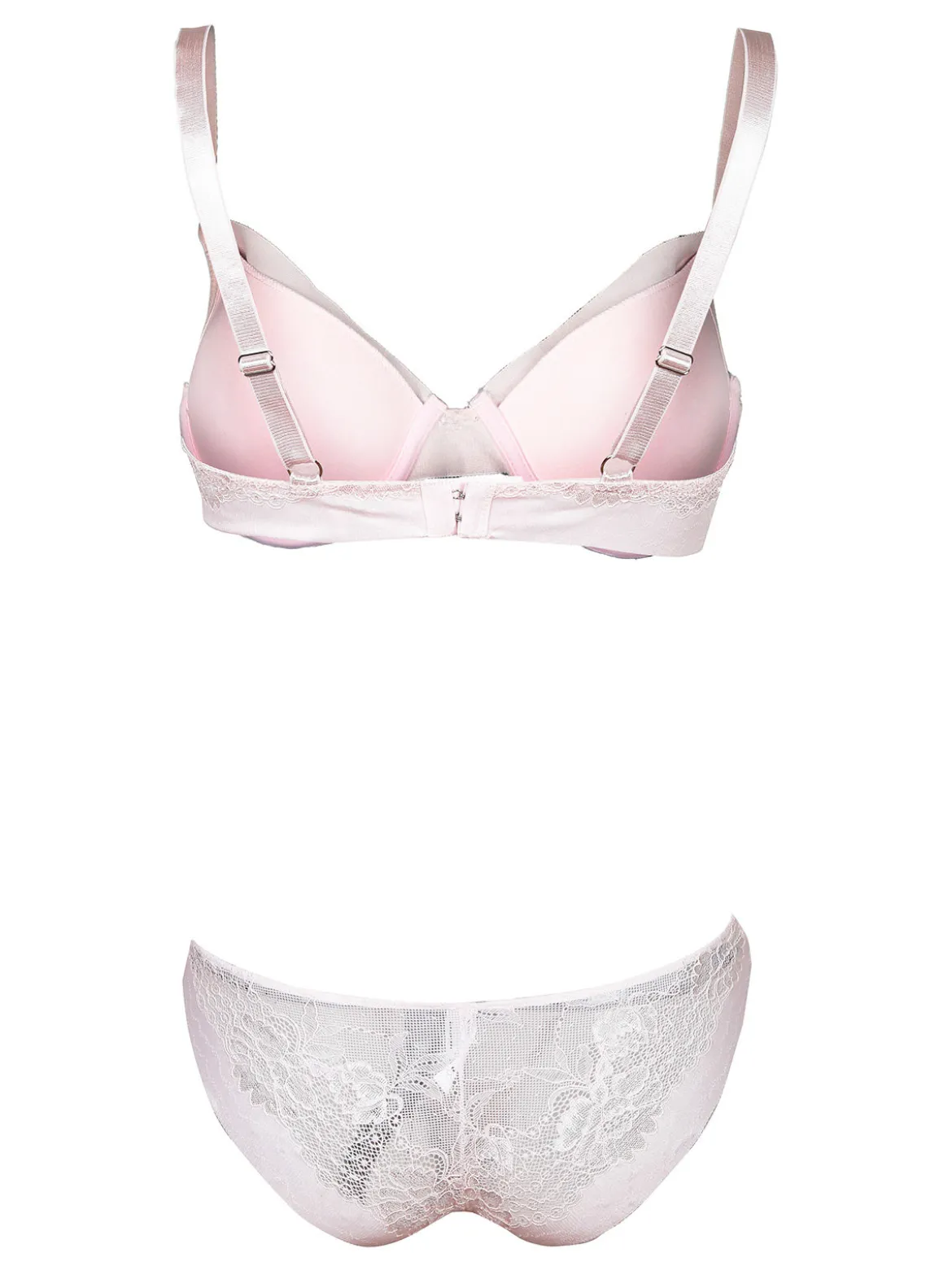 Pura P0674C Reggiseno imbottito + slip in pizzo