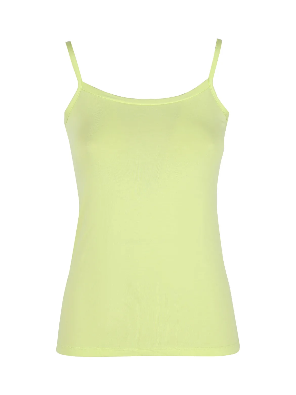 Pura P0717M top donna in bamboo con spalline sottili