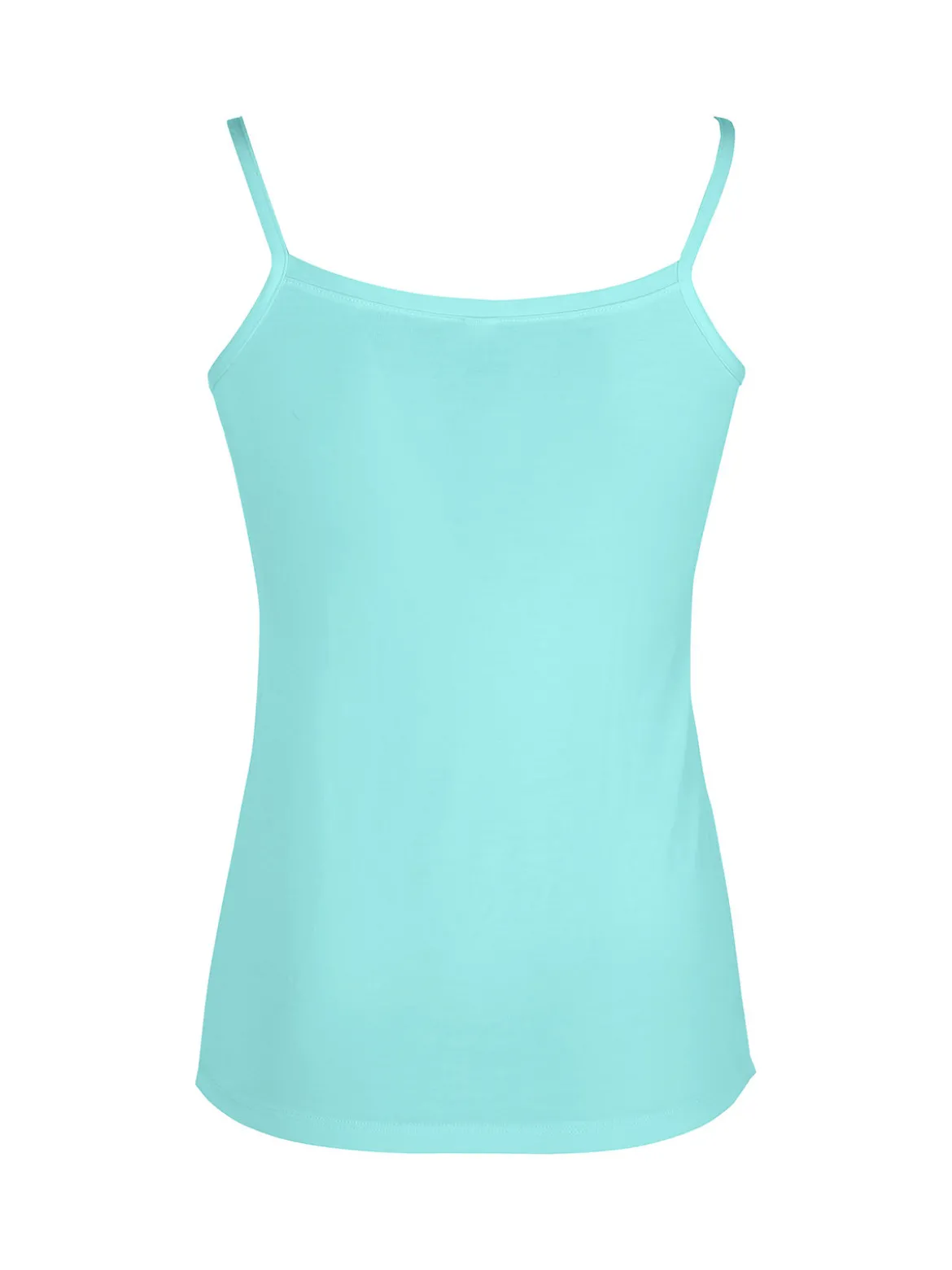 Pura P0717M Top donna in bamboo con spalline sottili