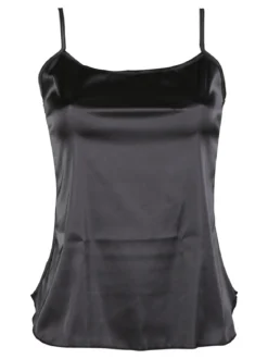 Pura P0729M Top donna in raso satinato elasticizzato