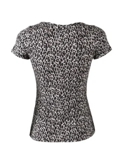 Pura T-shirt donna animalier in bamboo - multicolore