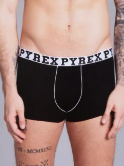Pyrex Boxer uomo in cotone - nero