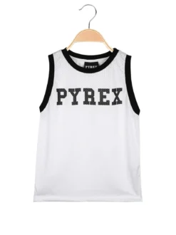 Pyrex Canotta sportiva da ragazzo in rete
