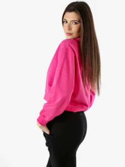 Pyrex Felpa da donna con cappuccio e logo - fucsia