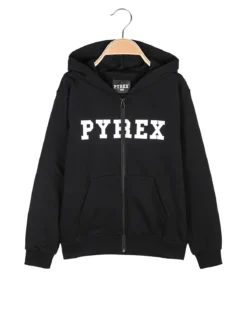 Pyrex Felpa da ragazzo con cappuccio e zip