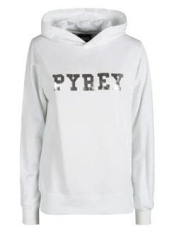 Pyrex Felpa donna in cotone con cappuccio e stampa logo