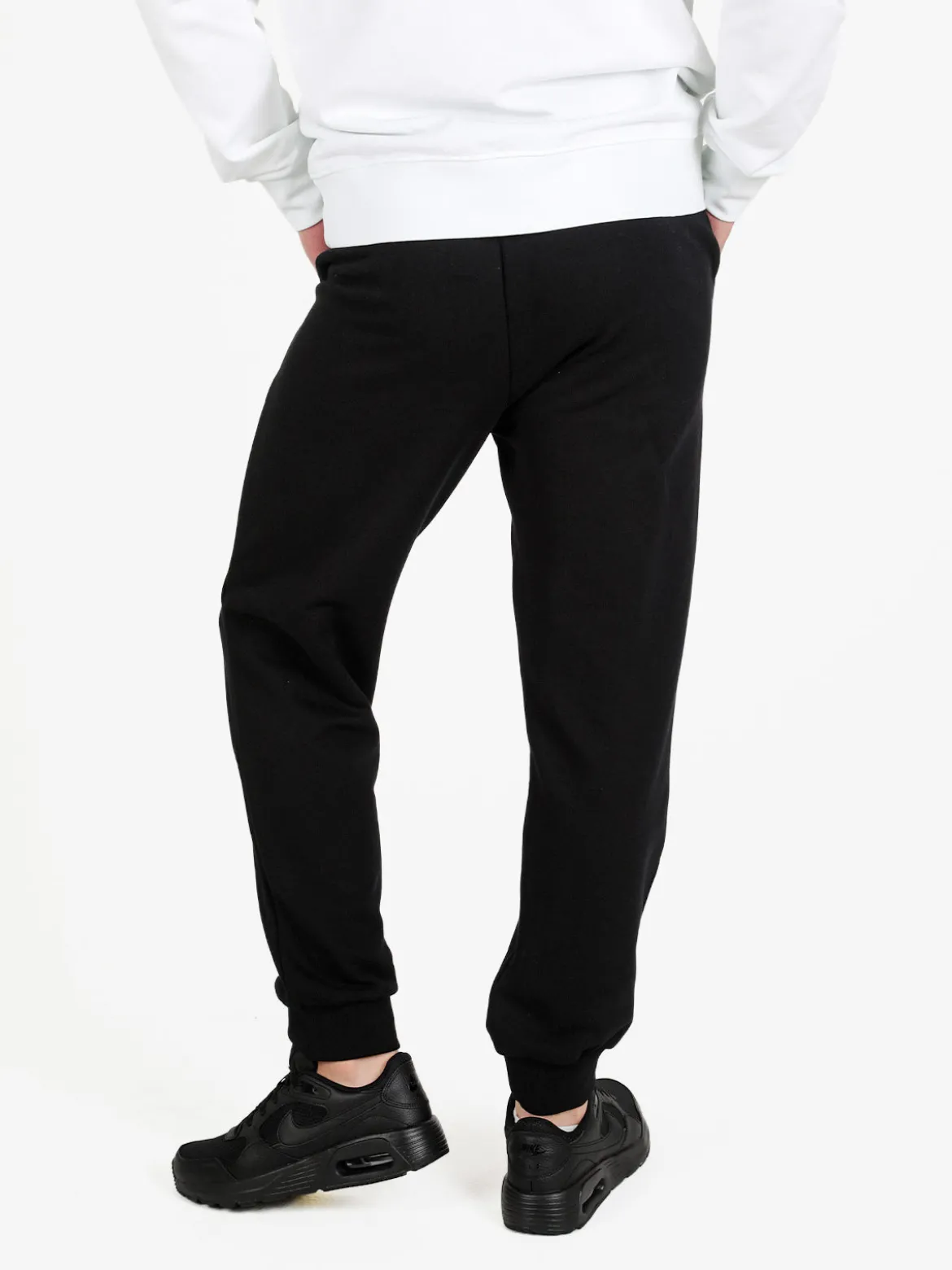 Pyrex Pantaloni sportivi da uomo in felpa con polsini