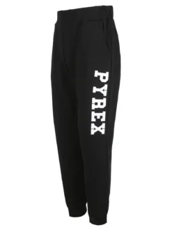 Pyrex Pantaloni sportivi da uomo in felpa con polsini