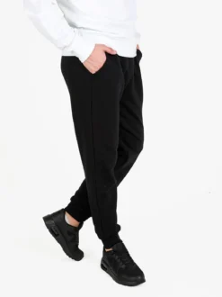 Pyrex Pantaloni sportivi da uomo in felpa con polsini