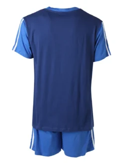 Pyrex Pigiama corto da uomo in cotone - blu
