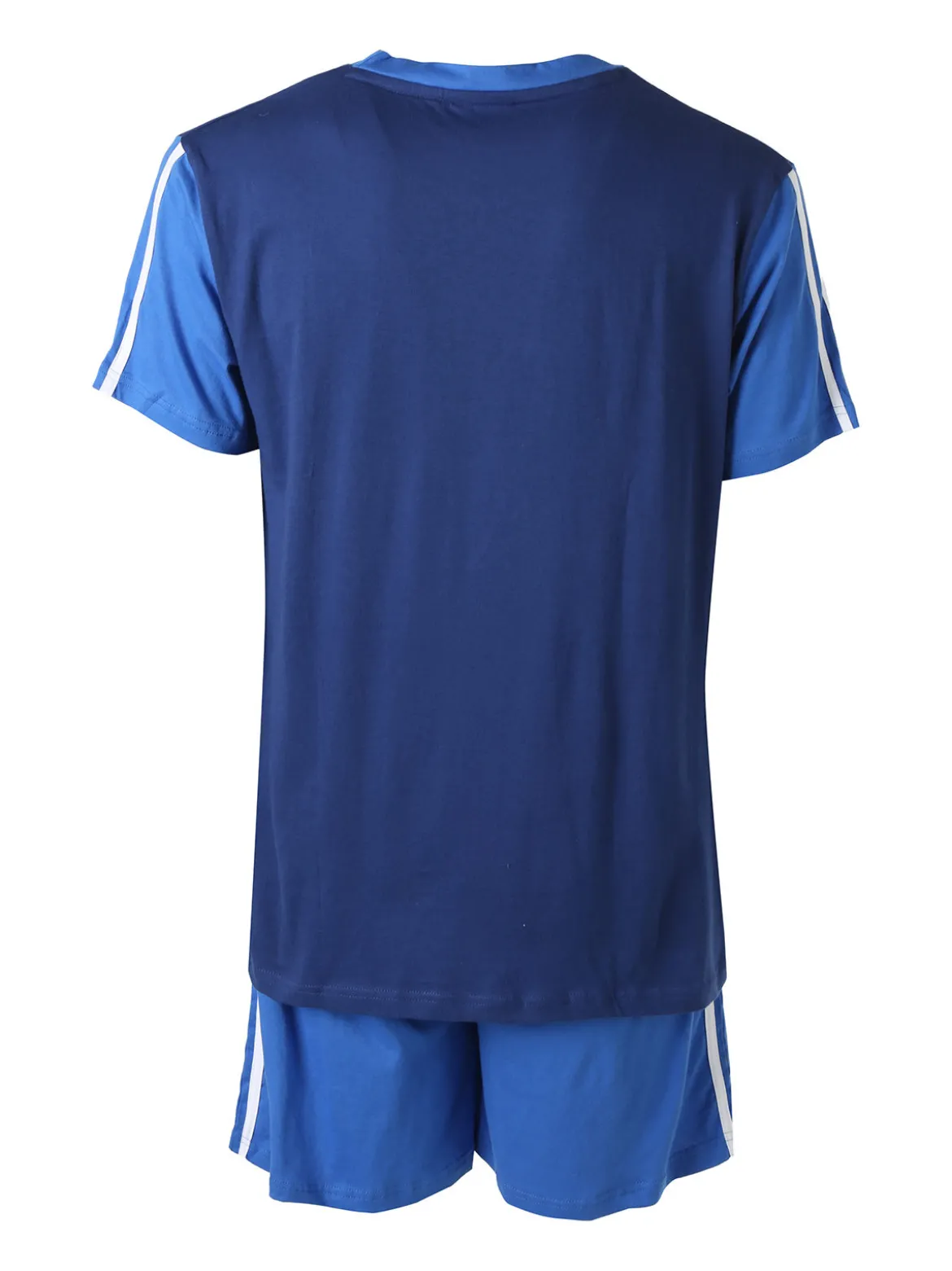 Pyrex Pigiama corto da uomo in cotone - blu