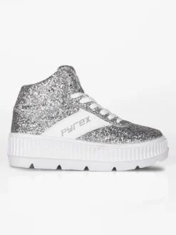 Pyrex PY030115 Sneakers donna alta glitter