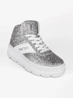 Pyrex PY030115 Sneakers donna alta glitter