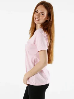 Pyrex T-shirt donna in cotone con logo - rosa