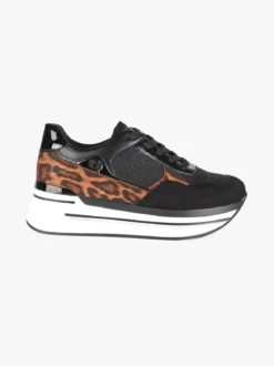 Queen Helena Sneakers da donna con zeppa