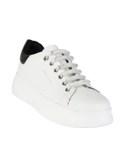 Queen Helena Sneakers donna con lacci elastici e platform