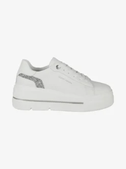 Queen Helena Sneakers donna con platform e glitter