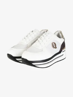 Queen Helena Sneakers donna lurex con platform