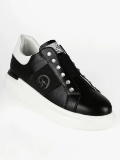 Queen Helena Sneakers donna slip on con strass
