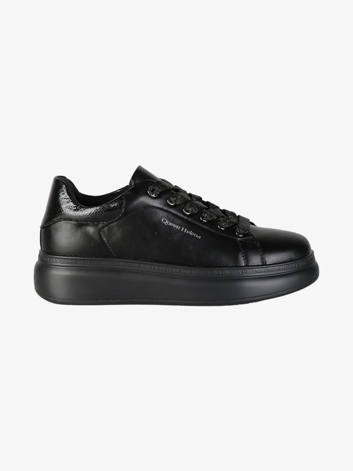 Queen Helena Sneakers donna stringate con platform