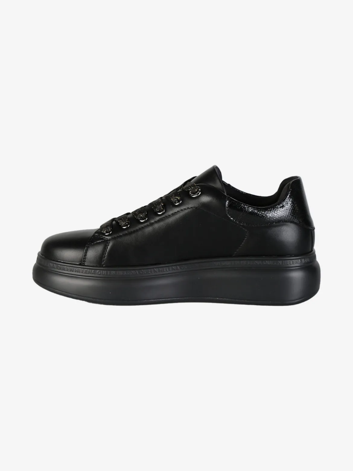 Queen Helena Sneakers donna stringate con platform