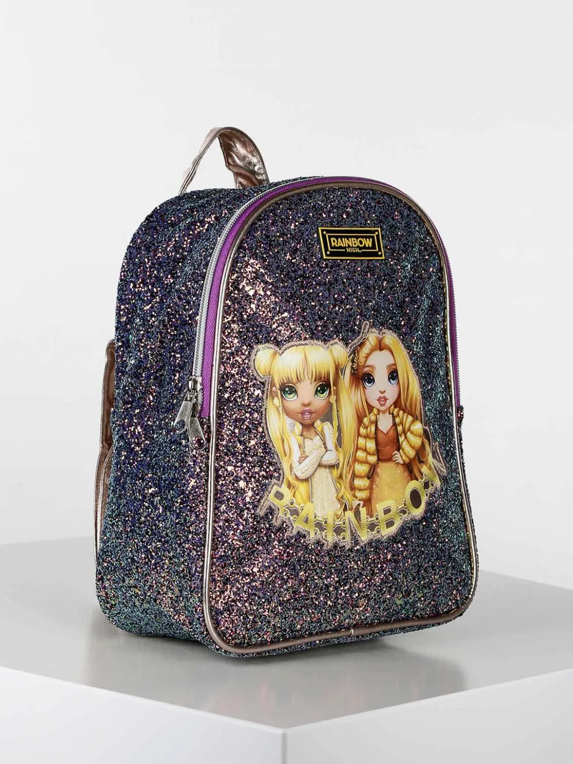 Rainbow Zainetto glitter da bambina